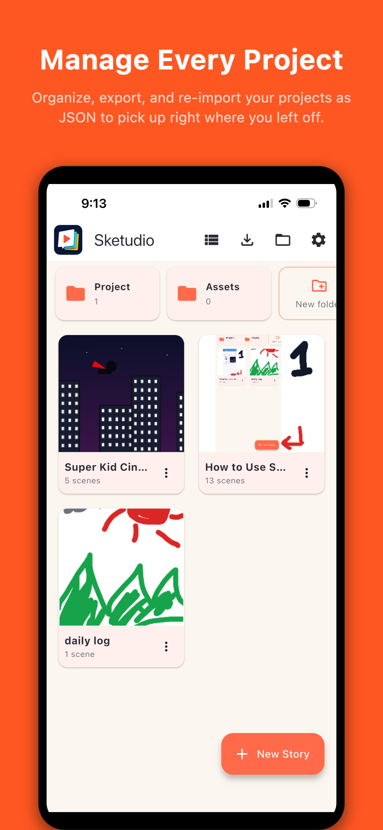 Sketudio scene 6