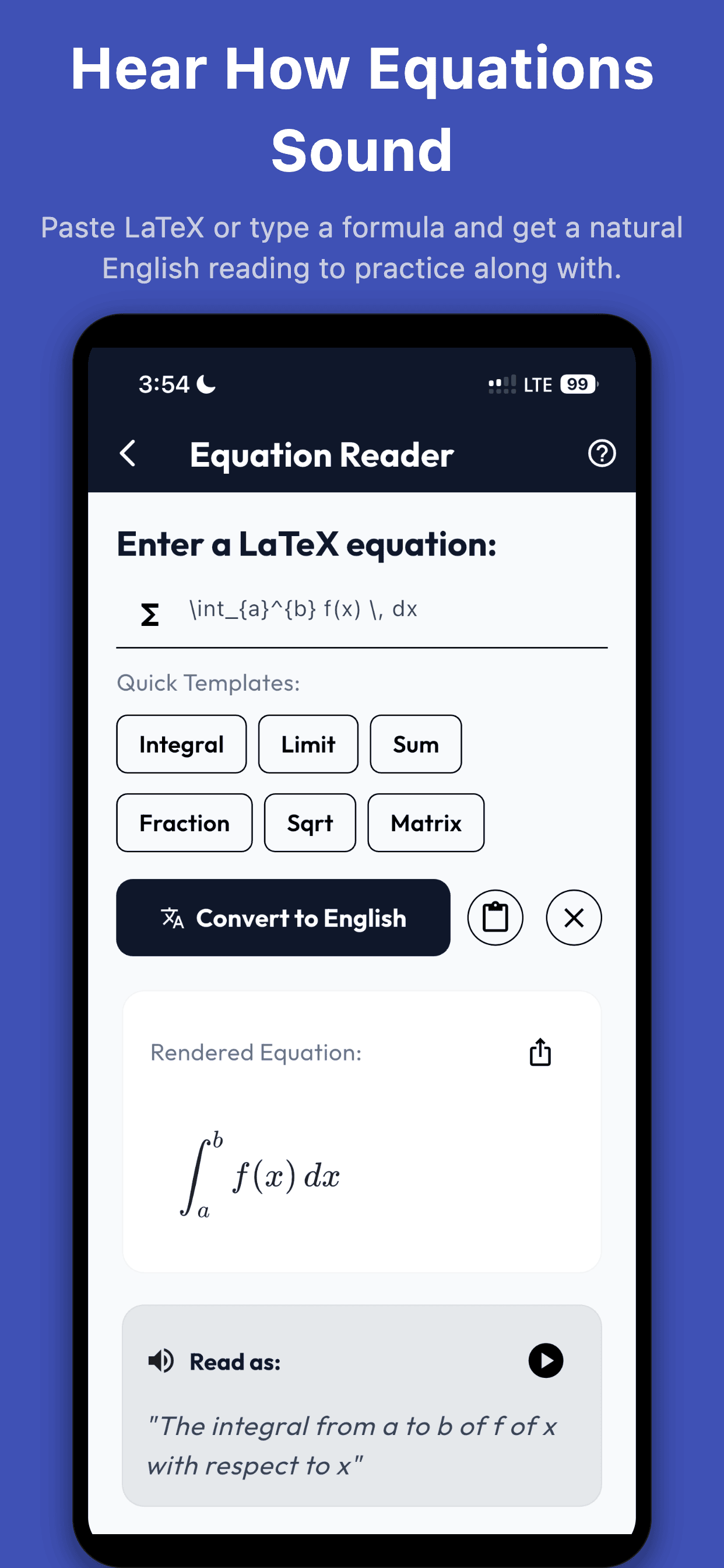 Hear How Equations Sound