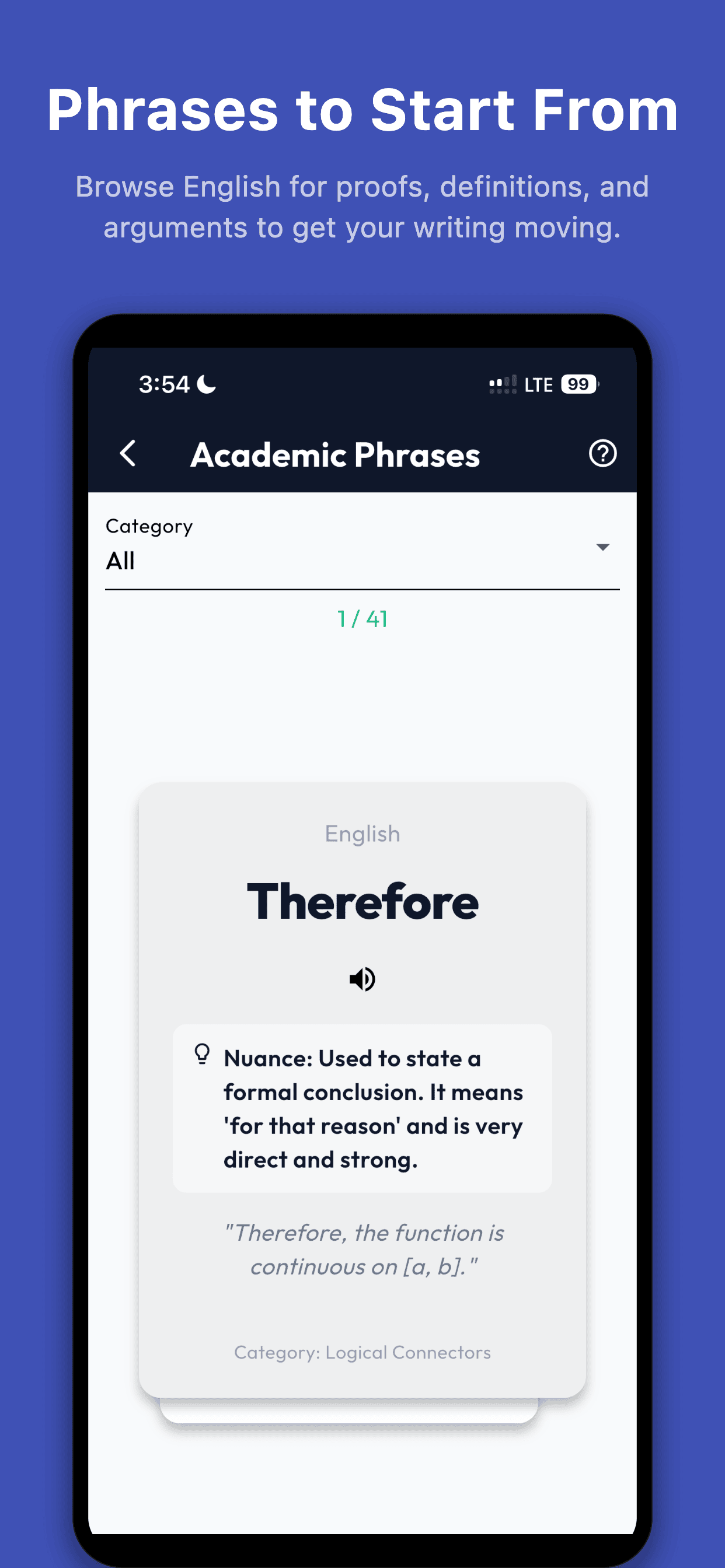 Phrases to Start From